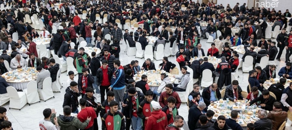 Amed Sporlular Van Sporluları iftar sofrasında ağırladı !