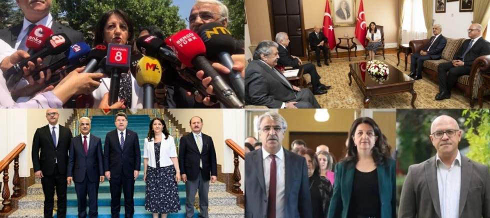 İmralı Heyeti'nden  Bahçeli, Davutoğlu ve Adalet Bakanı görüşmesi sonrası açıklama