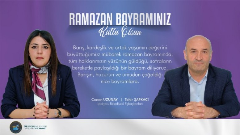 İpekyolu Belediye Eşbaşkanları'ndan Ramazan Bayramı ve Newroz Mesajı
