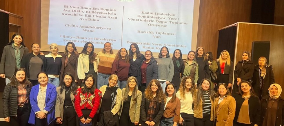 Kadınlar Demokratik Yerel Yönetimler Kurulu Konferansına Hazırlanıyor