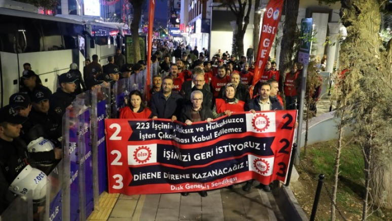 Kayyum mağduru 223 işçinin eylemi 86’ıncı gününde !