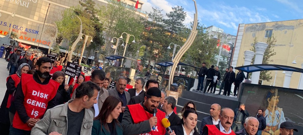 Kayyum mağduru işçilerin protesto eylemi 282. gününde 