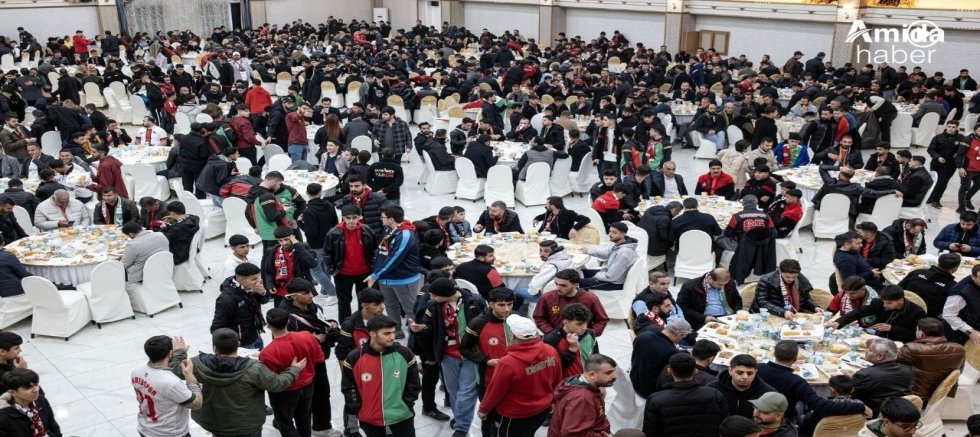 Amed Sporlular Van Sporluları iftar sofrasında ağırladı !