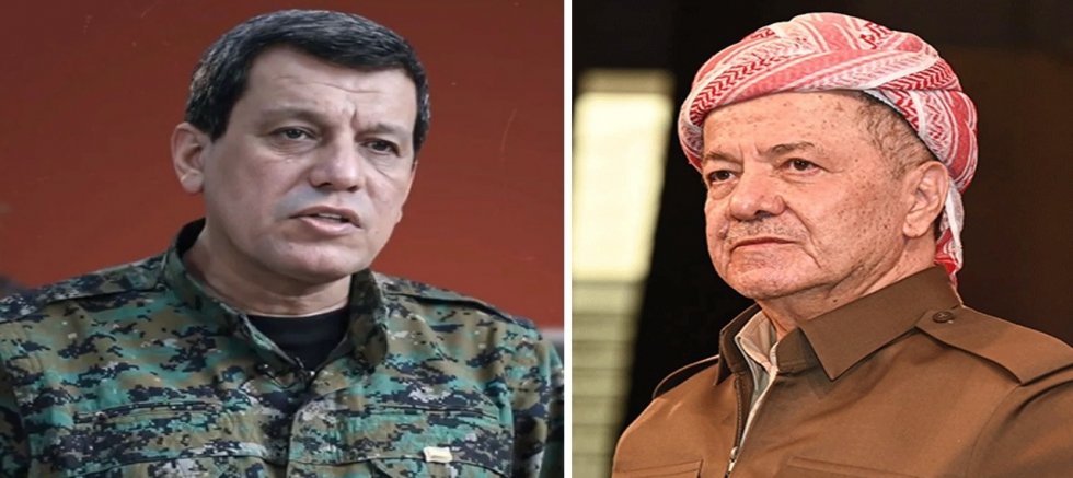 Barzani ile Mazlum Abdi arasında kritik telefon görüşmesi