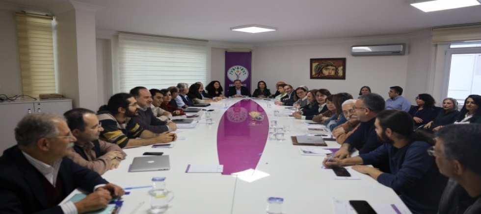 DEM Parti'nin 5 gün sürecek süreç gündemli toplantıları başladı