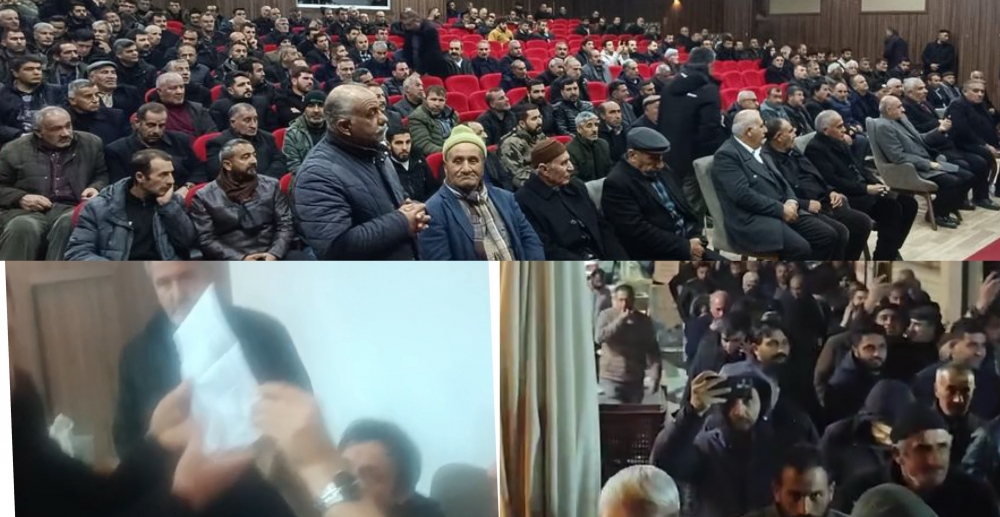 Gürpınar’da ‘Tombala usülü’ Esnaf Odası seçimi  !