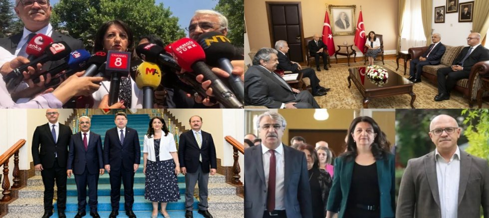 İmralı Heyeti'nden  Bahçeli, Davutoğlu ve Adalet Bakanı görüşmesi sonrası açıklama