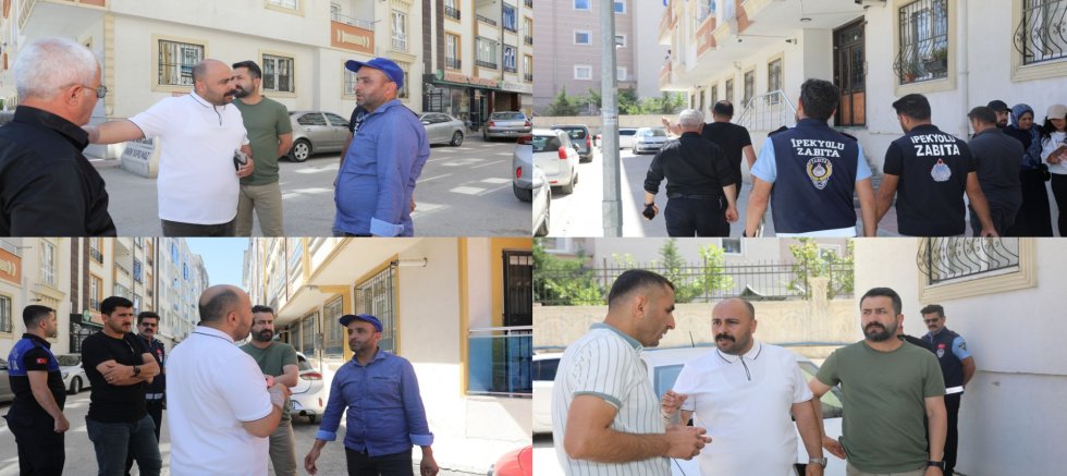 İpekyolu Belediyesi yönetimi daha temiz bir kent için sokakları bizzat denetliyor