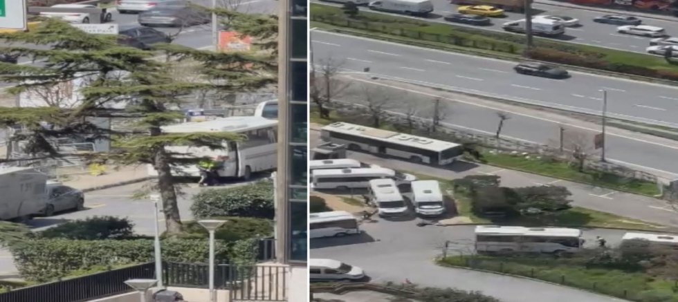 İstanbul'da İsrail Konsolosluğu önünde çatışma ! Ölü ve yaralılar var