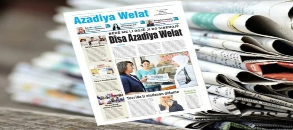 Kapatılan Azadiya Welat, 10 yıl sonra tekrar yayında !