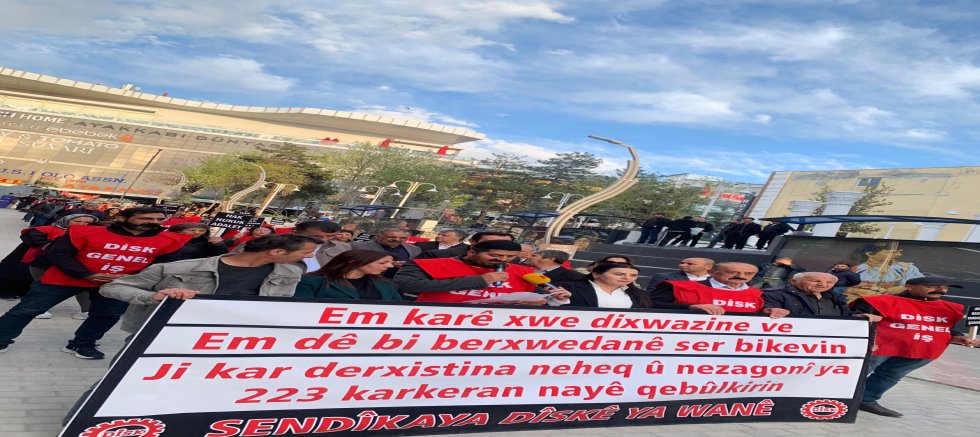 Kayyum mağduru işçilerin protesto eylemi 282. gününde 