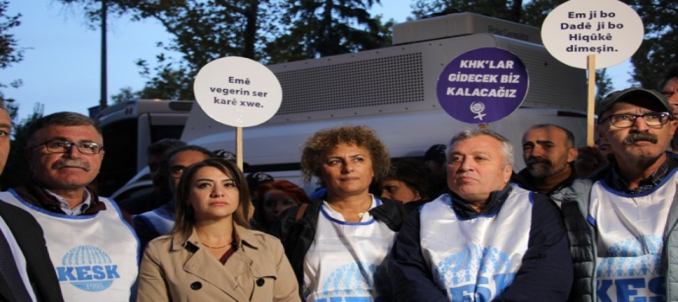 KHK ile işinden edilen emekçilerin başlattığı yürüyüş Ankara’ya vardı