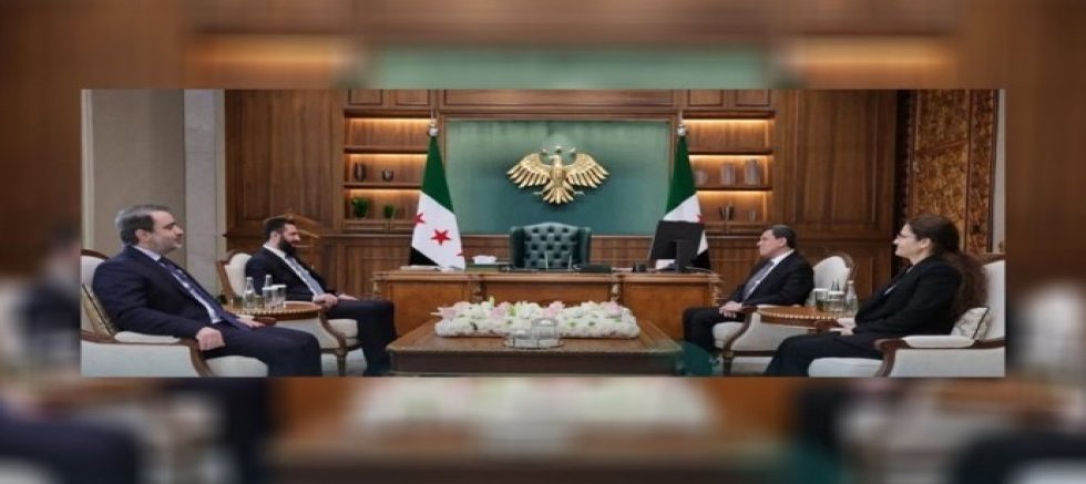 Mazlum Ebdî ve Îlham Ehmed, Şara ile görüştü