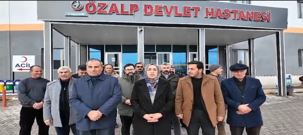 Özalp Devlet Hastanesi’nde skandal ! Hemşire DEM Eşbaşkanlarına hakaret etti iddiası