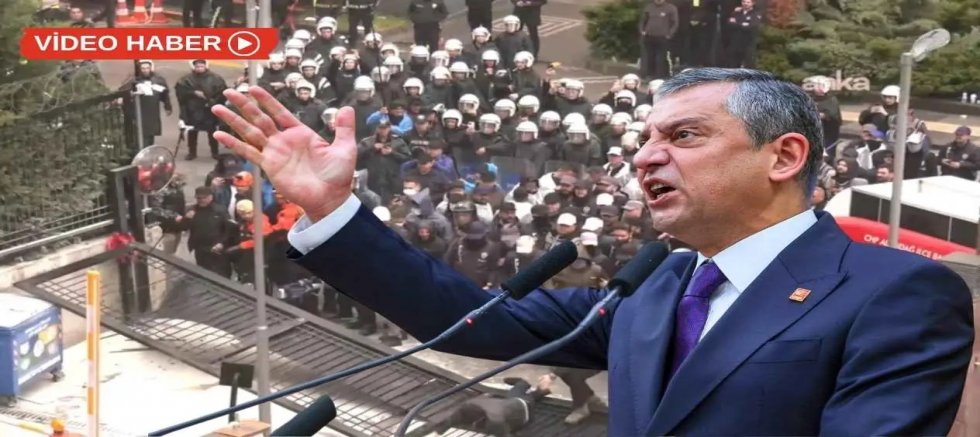 Özgür Özel CHP Genel Merkezi terk etti ! TBMM’ye doğru yürüyüşe geçti