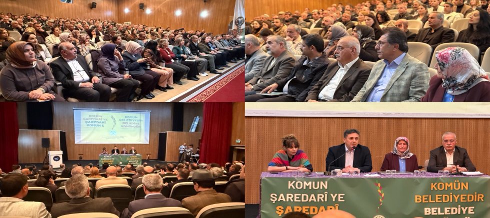 Van’da Demokratik Yerel Yönetimler Konferansı geniş katılımla düzenlendi