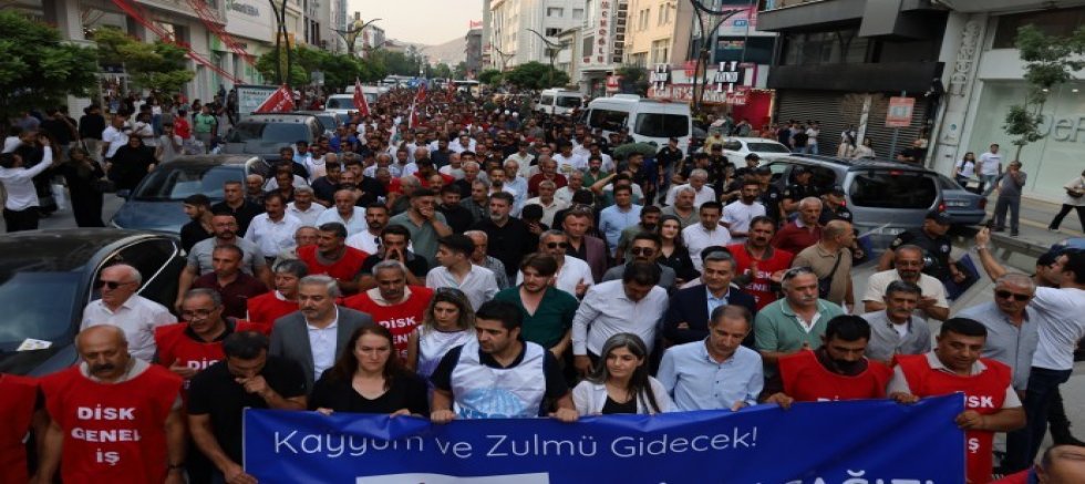 Van'da kayyumun işten çıkardığı işçiler için kitlesel yürüyüş !