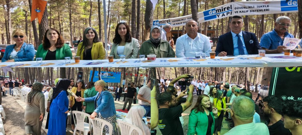 Van DEM Parti heyeti İstanbul'daki Geleneksel Yayla Şenliği’ne katıldı