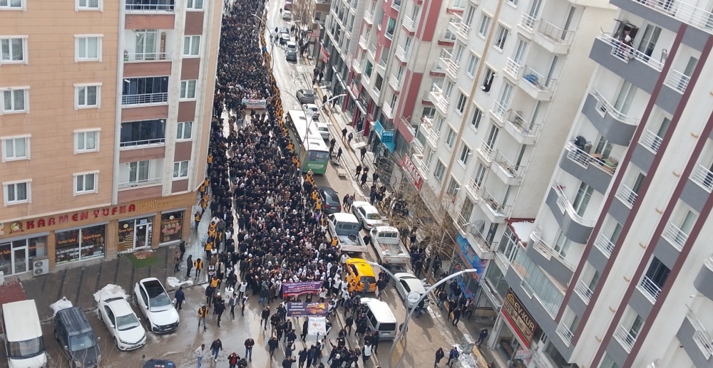 Van Rojava saldırılarına karşı yürüdü/Video-Haber