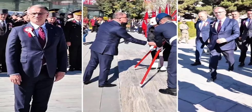 Van Valiliği 29 Ekim’i yasaklı grubun marşıyla kutladı ! Ülke gündemine oturdu