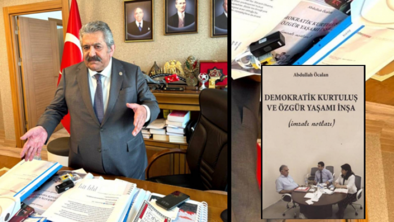 MHP'li Yıldız'dan 'İmralı Notları' kitabıyla paylaşım