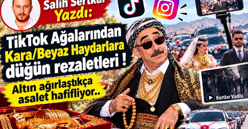 Salih Sertkal Van’daki Tiktok Ağalarını ve Kara/Beyaz Haydarları yazdı