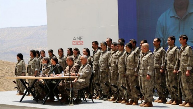 Silahlarını imha eden PKK'li grubun isim bilgileri doğum yerleri açıklandı 