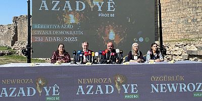 2025 Newroz'u Öcalan'a ve barışa atfedildi ! Barışa sahip çıkma çağrısı yapıldı 