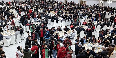 Amed Sporlular Van Sporluları iftar sofrasında ağırladı !