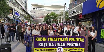 Artan kadın cinayetleri Van'da protesto edildi/Video-Haber