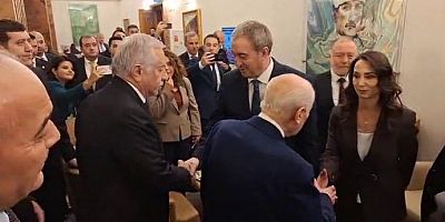 Bahçeli’den DEM Parti Eşbaşkanlarına tebrik ziyareti 