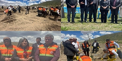 Başkale Belediyesi’nden örnek çalışma: İlçeye kent ormanı projesi stardı verildi