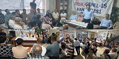 DEM Parti heyeti kayyumun işten çıkardığı işçilerle bir araya geldi !