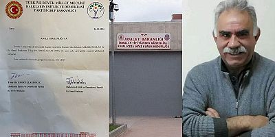 DEM Parti İmralı'da Öcalan'la görüşmek için başvuru yaptı !