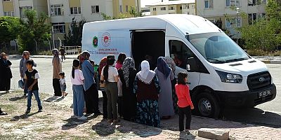 Edremit Belediyesi'nden örnek proje: Atığını getir temizlik ürününü götür