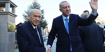 Erdoğan-Bahçeli görüşmesi sona erdi: Gündem İmralı ve Suriye