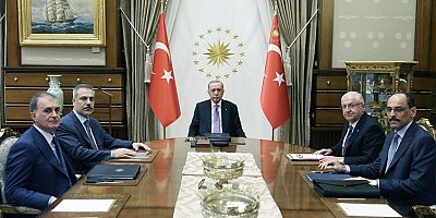 Erdoğan'ın başkanlığında güvenlik toplantısı yapıldı