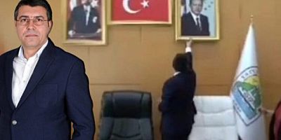 Erdoğan'ın fotoğrafını indiren eşbaşkan Erol: Kayyum atama çabası bunlar