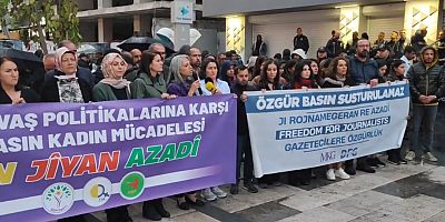 Gazeteci Önver için basın açıklaması: Gazetecileri değil suçluları tutuklayın