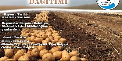 Gürpınar Belediyesi tarıma da el attı ! Destekleme projesi başvuruları başladı 
