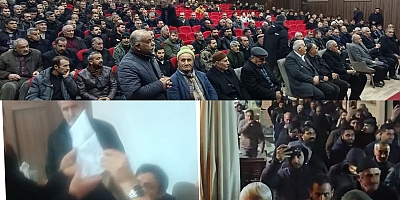 Gürpınar’da ‘Tombala usülü’ Esnaf Odası seçimi  !