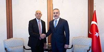 Hakan Fidan ve Tom Barrack görüştü