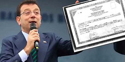 İmamoğlu'nun diploması iptal edildi !
