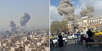 İsrail, İran'a saldırı başlattı! Tahran'da patlama sesleri duyuluyor