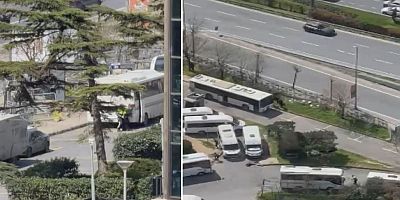 İstanbul'da İsrail Konsolosluğu önünde çatışma ! Ölü ve yaralılar var