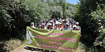 Kadınlar 'Ekolojik bir yaşam' için yürüdü 