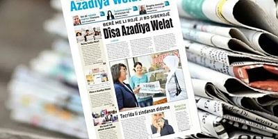 Kapatılan Azadiya Welat, 10 yıl sonra tekrar yayında !