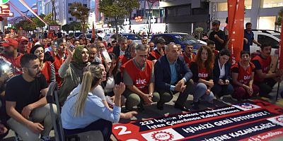 Kayyım kararıyla işten çıkarılan 223 işçinin protesto eylemi 42. gününde