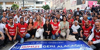 Kayyımın işten çıkardığı işçilerin eylemi 2. Gününde: Talimatı AKP il başkanı verdi