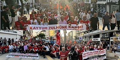 Kayyum mağduru işçilerin eylemi sürüyor !